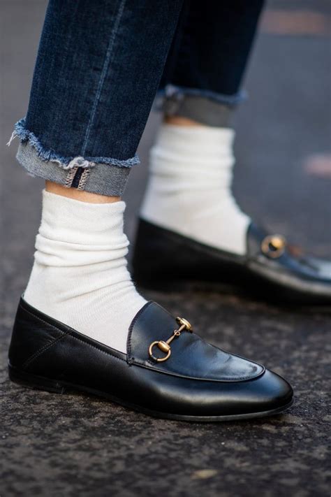 socks for gucci loafers|socks and loafers.